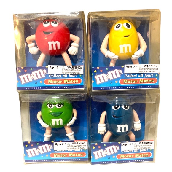M&M's Motor Mates ダッシュボードディスプレイ 全4種 希少✨】M